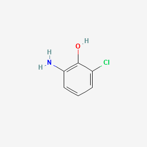 2-amino-6-chlorophenol structure, CAS 38191-33-2