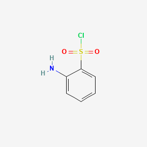 2-Amino-benzenesulfonylchloride structure, CAS 109061-25-8