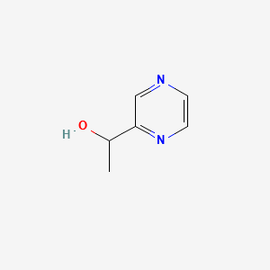 1-Pyrazin-2-yl-ethanol structure, CAS 94777-52-3