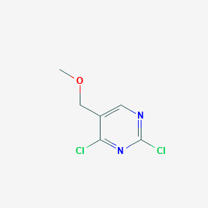 2,4-Dichloro-5-methoxymethyl-pyrimidine structure, CAS 89380-14-3