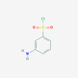 3-Amino-benzenesulfonylchloride structure, CAS 4431-74-7