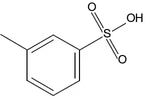 Toluene-3-sulfonicacid structure, CAS 617-97-0
