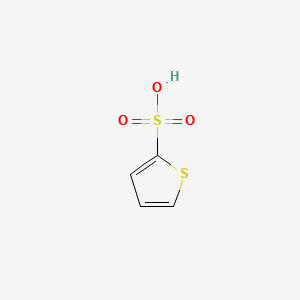 Thiophene-2-sulfonicacid structure, CAS 79-84-5