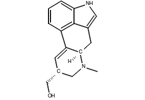 Lysergol structure, CAS 602-85-7