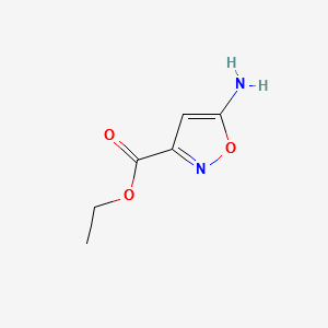 3-isoxazolecarboxylicacid,5-aminoEthylester structure, CAS 485807-08-7