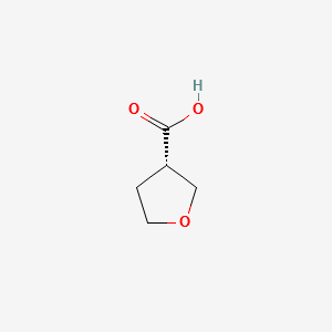 (S)-TETRAHYDROFURAN-3-CARBOXYLICACID structure, CAS 168395-26-4