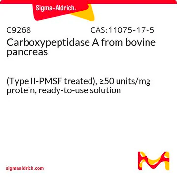 CarboxypeptidaseA structure, CAS 11075-17-5