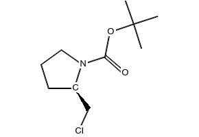 2-Chloromethyl-pyrrolidine structure, CAS 54288-80-1