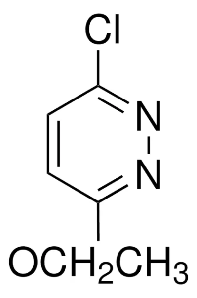 3-Chloro-6-ethoxy-pyridazine structure, CAS 17321-20-9
