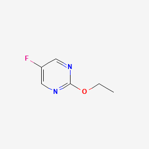 2-Ethoxy-5-fluoro-pyrimidine structure, CAS 17148-48-0