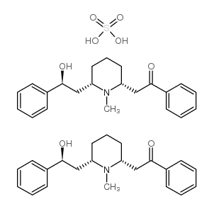 Lobeline Sulfate structure, CAS 134-64-5