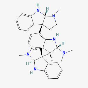Hodgkinsine structure, CAS 18210-71-4