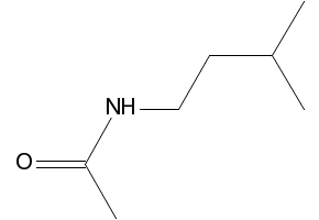 N-(3Metylbutiyl)Acetamide structure, CAS 13434-12-3