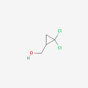 (2,2-DICHLOROCYCLOPROPYL)METHANOL structure, CAS 5365-23-1