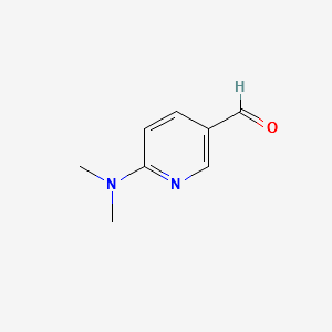 6-(DIMETHYLAMINO)NICOTINALDEHYDE structure, CAS 149805-92-5