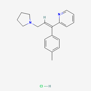 TRIPROLIDINE HCL structure, CAS 550-70-9