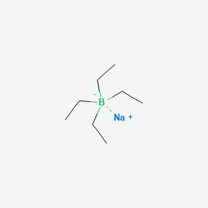 SODIUM TETRAETHYLBORATE structure, CAS 15523-24-7