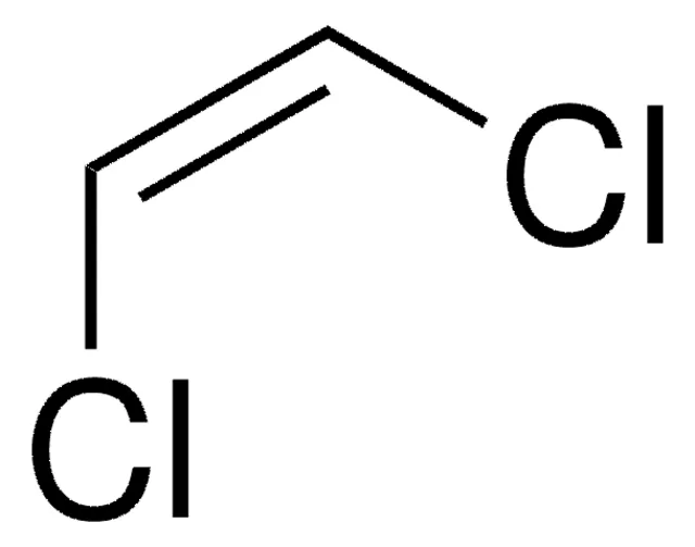 CIS-1,2-DICHLOROETHYLENE structure, CAS 156-59-2
