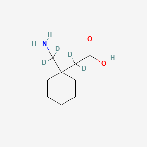 GABAPENTIN-D4 structure, CAS 1185039-20-6