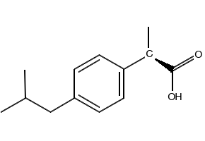 (R)-(-)-IBUPROFEN structure, CAS 51146-57-7