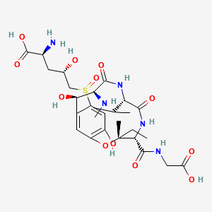 ustiloxin A structure, CAS 143557-93-1