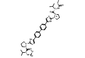 Daclatasvir structure, CAS 1009119-64-5