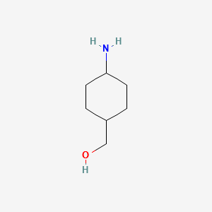trans-4-Aminocyclohexanemethanol structure, CAS 1467-84-1