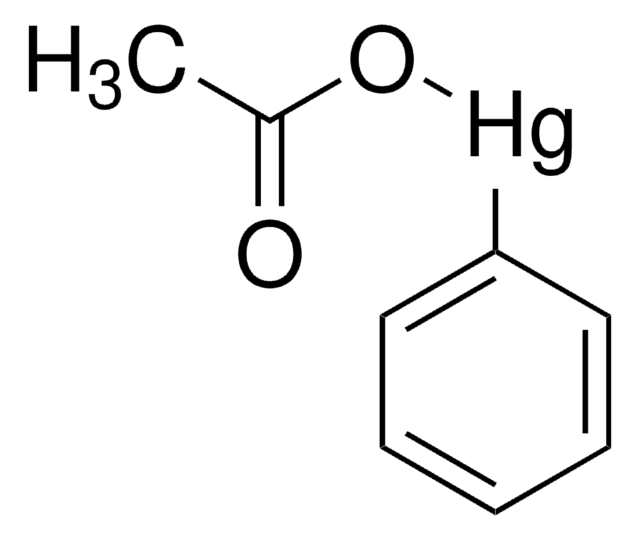 PHENYLMERCURIC ACETATE structure, CAS 62-38-4