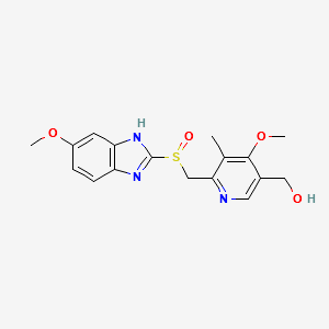5-HYDROXY ESOMEPRAZOLE structure, CAS 196489-27-7
