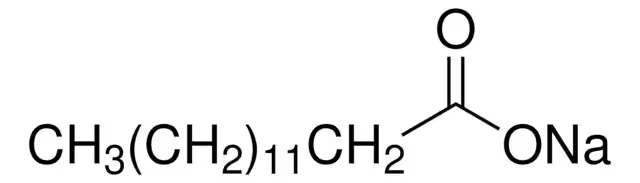 SODIUM MYRISTATE structure, CAS 822-12-8