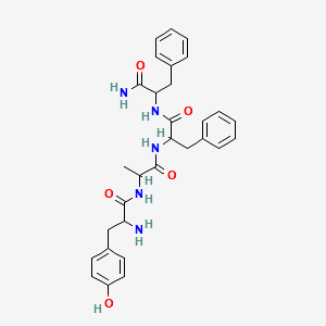 (PHE4)-DERMORPHIN (1-4) AMIDE structure, CAS 118476-87-2