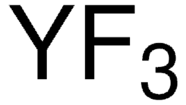 YTTRIUM FLUORIDE structure, CAS 13709-49-4