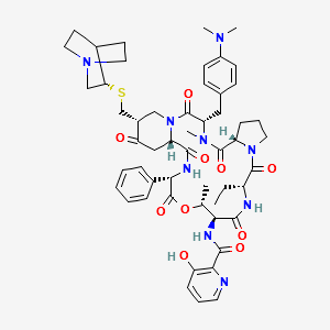 Quinupristin structure, CAS 120138-50-3
