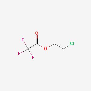 2-CHLOROETHYL TRIFLUOROACETATE structure, CAS 40949-99-3