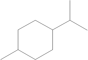 P-MENTHANE structure, CAS 99-82-1