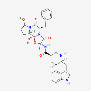 8'-hydroxydihydroergotamine structure, CAS 90650-44-5