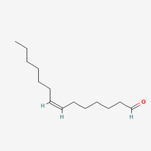 Z-7-TETRADECENAL structure, CAS 65128-96-3