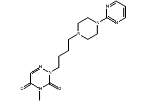 EPTAPIRONE structure, CAS 179756-58-2