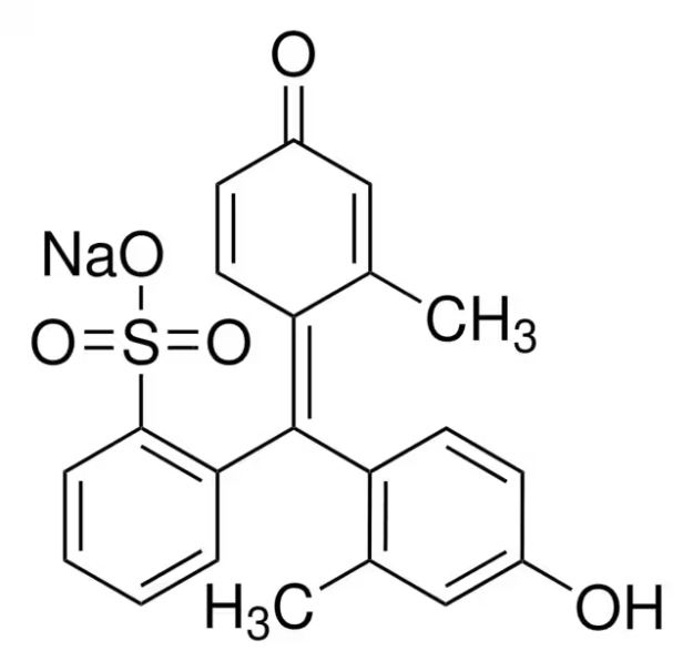 M-CRESOL PURPLE, SODIUM SALT structure, CAS 62625-31-4
