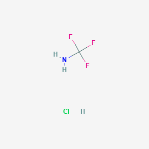 Trifluoromethanamine HCl structure, CAS 63689-56-5