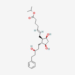 trans (15S)-Latanoprost structure, CAS 1235141-39-5