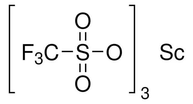 SCANDIUM METAL structure, CAS 7440-20-2