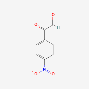 P-NITROPHENYLGLYOXAL structure, CAS 4974-57-6
