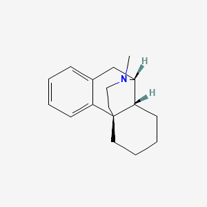 N-methylmorphinan structure, CAS 3882-38-0