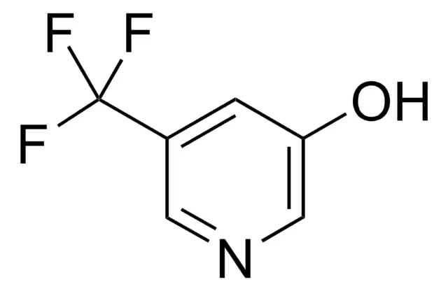 5-(TRIFLUOROMETHYL)PYRIDIN-3-OL structure, CAS 186593-14-6