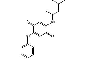 2-[[4-[bis(2-hydroxyethyl)amino]phenyl]amino]-5-[(2-hydroxyethyl)amino]cyclohexa-2,5-diene-1,4-dione structure, CAS 52136-25-1