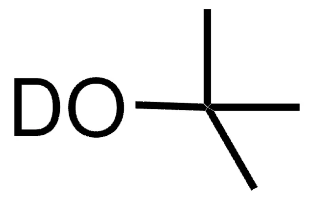 2-METHYL-2-PROPAN(OL-D) structure, CAS 3972-25-6