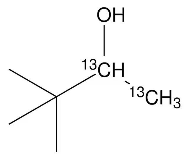 3,3-DIMETHYL-2-BUTANOL structure, CAS 464-07-3