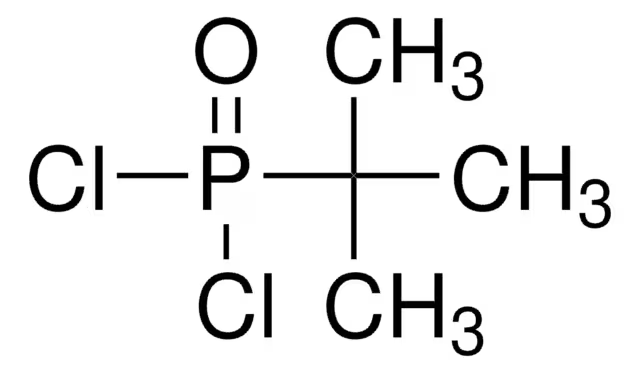TERT-BUTYLPHOSPHONIC DICHLORIDE structure, CAS 4707-95-3