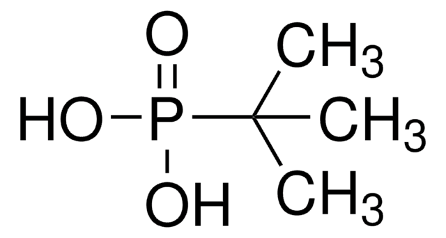 TERT-BUTYLPHOSPHONIC ACID structure, CAS 4923-84-6